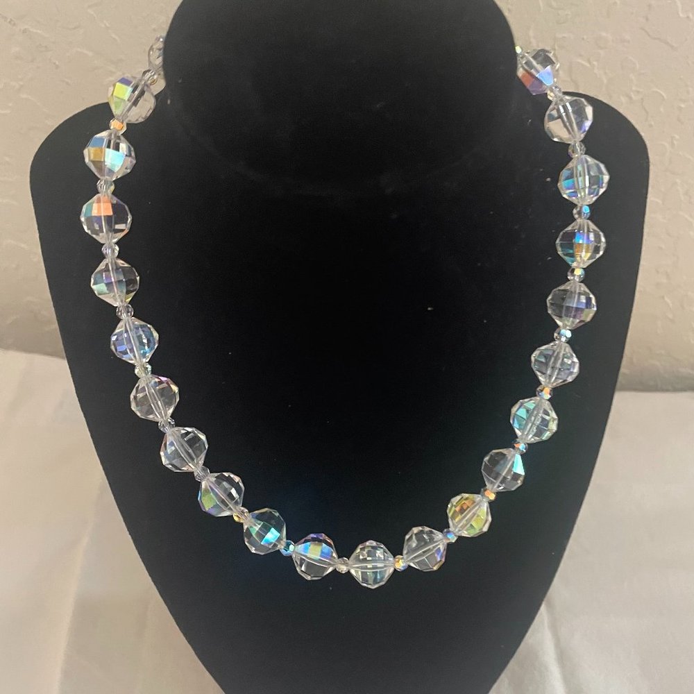 Artisan Swarovski Crystal Necklace